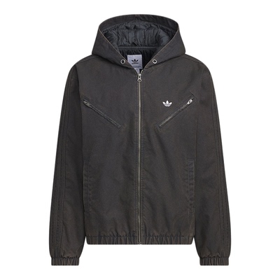 adidas阿迪达斯三叶草冬男女运动休闲短款棉服外套 KC2640