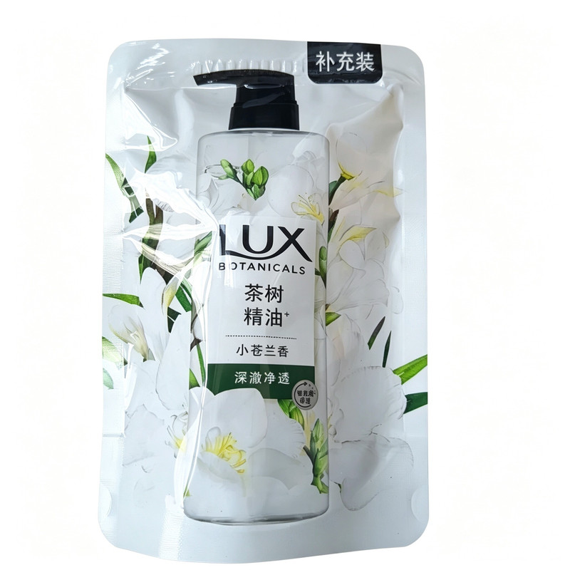 力士植萃香氛小苍兰沐浴露