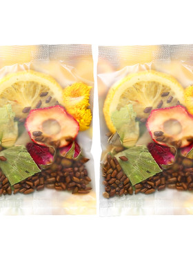 柠檬山楂荷叶茶减油刮去脂肚子茶
