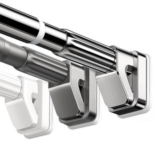 隐形晾衣架阳台家用晾衣绳室内免打孔晾衣杆卫生间伸缩挂衣晾衫绳