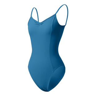 众爱舞苑高胯小艺考体操服芭蕾舞蹈服女童练功服专业形体吊带体服