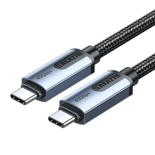 山泽USB4全功能typec数据线双头雷电4/3pd100w240快充40Gbps视频线适用iPhone17苹果手机macbook笔记本电脑