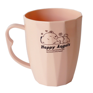 简约可爱漱口杯学生用刷牙杯子塑料牙缸牙桶儿童洗漱杯喝水杯牙具