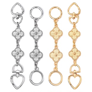 适用coach蔻驰麻将包延长链腋下肩带加长链条包带四叶草花朵配件