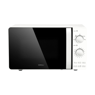威力微波炉20升家用不锈钢内胆机械式多功能旋钮正品包邮B20MXS81