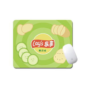 零食包装鼠标垫女生键盘可爱办公桌垫创意护手护腕电脑小号滑鼠垫