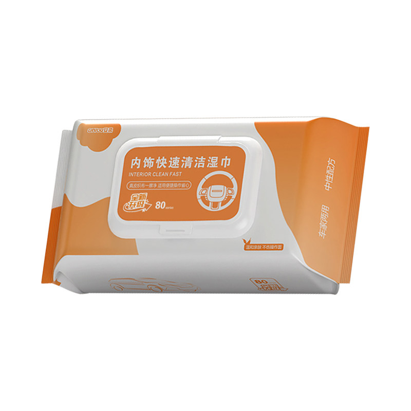 汽车内饰清洁湿巾强力去污