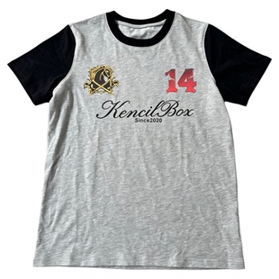 KencilBox千笔盒子潮流嘻哈街头原创街舞14印花修身短袖正肩T恤潮