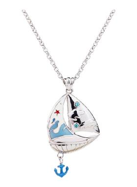 LAZYSURI懒苏芮扬帆起航毛衣项链