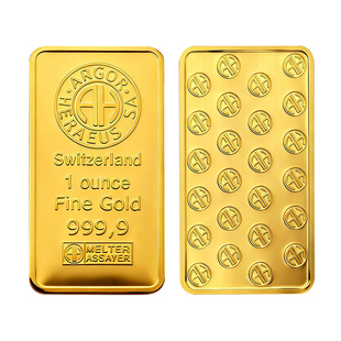 Switzerland 1盎司镀金条纪念币瑞士金块镀金条镀金币方形硬币