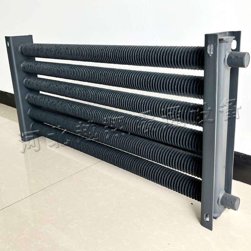 不锈钢翅片管散热器 蒸汽导热油翅片管暖气片 工业烘干房散热器