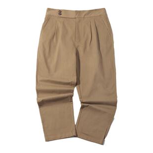 SOARIN美式复古廓尔格工装裤男 高腰直筒那不勒斯裤子廓尔喀军裤