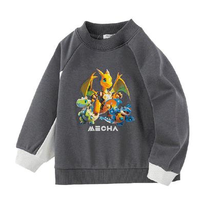 巴拉巴拉男童卫衣加绒秋冬装童装