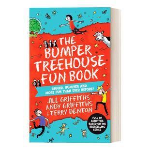 英文原版 The Bumper Treehouse Fun Book 小屁孩树屋系列 活动书解题游戏 儿童益智游戏 英文版 进口英语原版书籍
