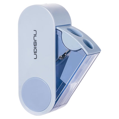 【nusign纽赛】得力小学生专用卷笔刀大口径手动削笔刀素描转笔刀削笔器儿童幼儿园铅笔刀美术生专用铅笔刨