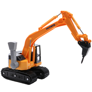 力利工程车挖掘机挖土车挖沙模型男孩长臂履带挖土机儿童玩具汽车
