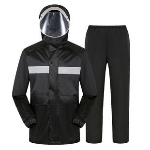 分体雨衣雨裤套装户外骑行成人款反光全身防暴雨劳保防汛物业雨披