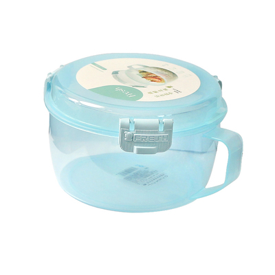 圆形1300ML手把泡面碗可微波饭盒