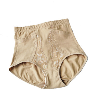 中老年棉质透气轻塑高腰内裤束腰打底裤产后束腹裤三角强立收腹