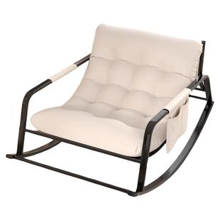 摇摇椅躺椅家用懒人椅舒适可躺客厅双人摇椅秋冬季休闲大人沙发椅