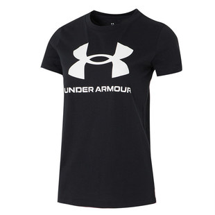 安德玛UA官方训练短袖女装2026春季新款运动服圆领透气T恤1356305