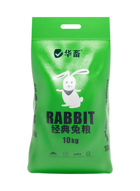 华畜兔粮兔饲料20斤幼兔宠物兔粮兔子颗粒饲料干草荷兰猪豚鼠粮