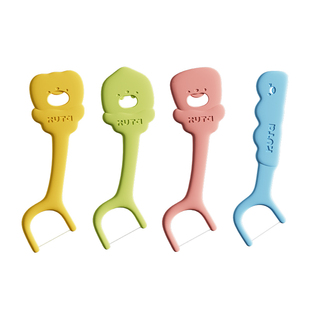 KUTA儿童牙线专用超细牙线棒宝宝防蛀剔牙齿缝独立包装便携盒装