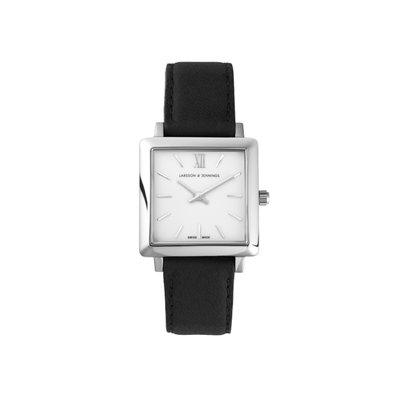 英伦简约学院正装正方形真皮手表