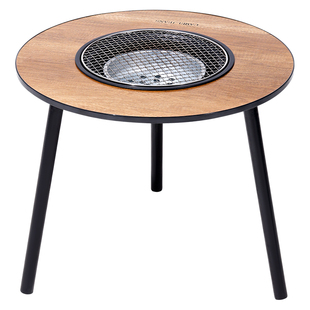 cameljeans围炉煮茶桌电碳两用烤奶烧烤炉家用户外露营烤火炉套装