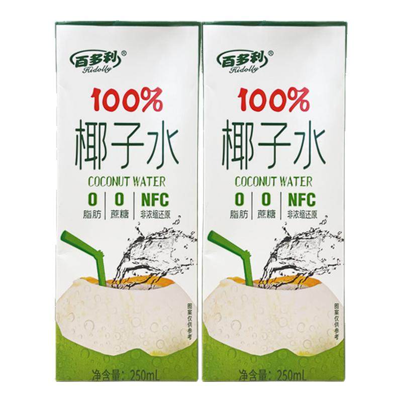 百多利椰子水不加一滴水