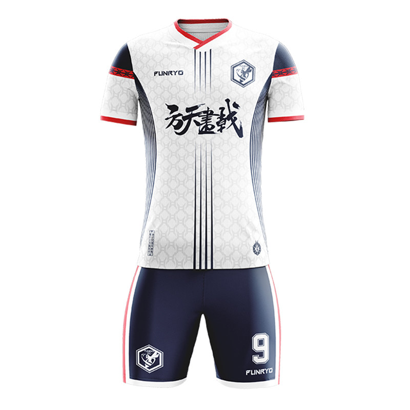 FUNRY蜂锐足球服定制比赛球衣短袖套装组队队服速干透气T系列2026