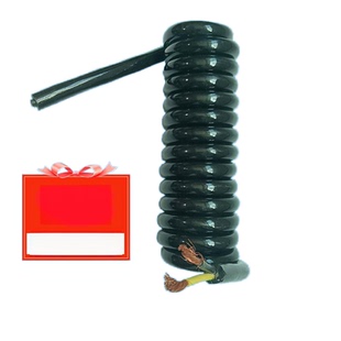 弹簧线伸缩线2芯3芯4芯5芯6芯7芯8芯9芯10芯1.5平方2.5平方螺旋线