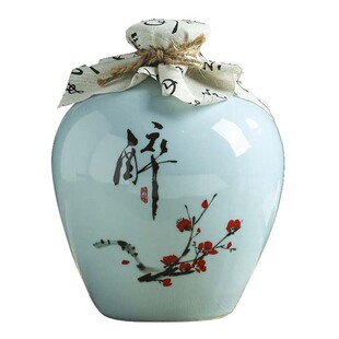 景德镇陶瓷空酒瓶酒坛子5斤密封酒壶酒缸10斤存酒私藏储酒罐泡酒