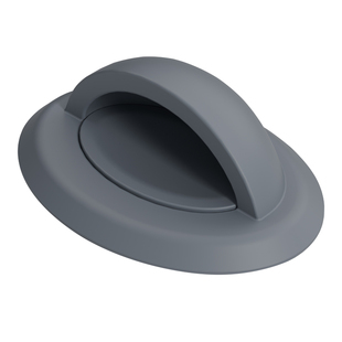 谈话室硅胶门把手留置室软包门拉手防碰撞安全阻燃推拉门拉手配件