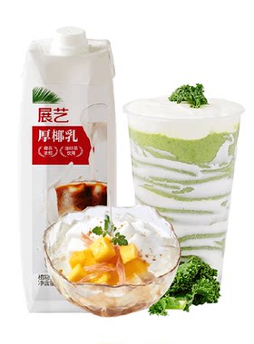 展艺厚椰乳海南椰子口感丝滑