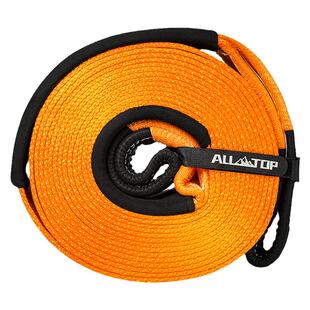 ALLTOP/奥拓普拖车绳汽车越野专用强力牵引软卸扣拉车U型钩救援绳