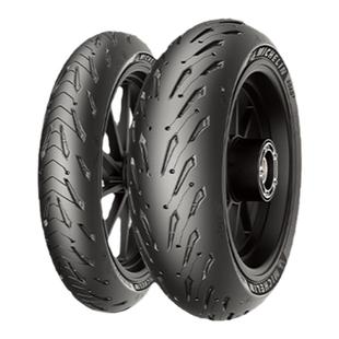 米其林ROAD5全天候半热熔公路防滑摩托车轮胎120160180/7055ZR17