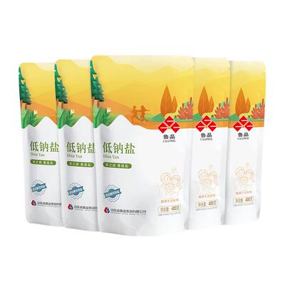高钾低钠盐未加碘深井矿盐400g*7