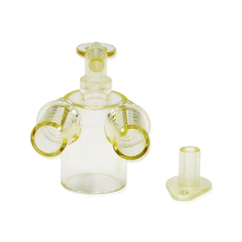 重复式10mm新生儿呼吸机Y型三通接头/麻醉机呼吸回路婴儿三通弯头