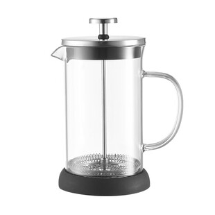 京东京造法压壶咖啡手冲玻璃冲茶器手压冲泡冷萃壶过滤杯700ml