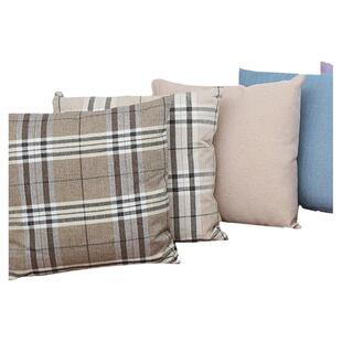 沙发靠枕套罩家用客厅抱枕套不含芯正方形床头靠垫套大靠背垫定制