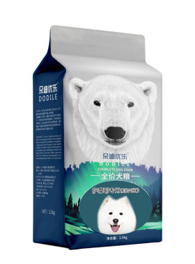 成犬萨摩耶通用白色天然粮