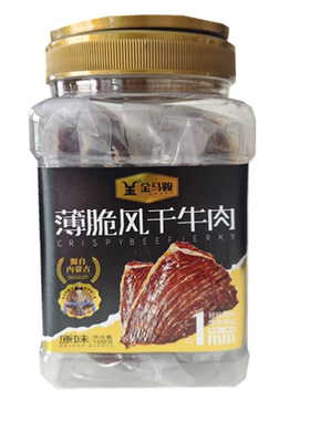 薄脆风干牛肉片内蒙古特产