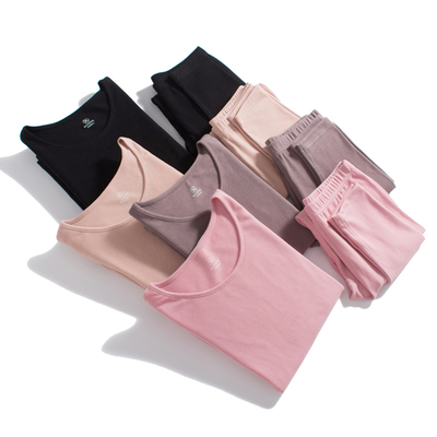 庄泰膨体双面薄绒棉毛衫保暖内衣