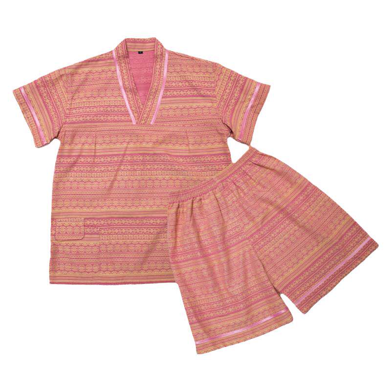 汗蒸服女套装纯棉涤棉汉蒸衣服桑拿服浴服男情侣装按摩服安然纳米