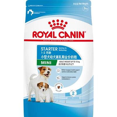 皇家MIS30小型幼犬离乳期奶糕3kg