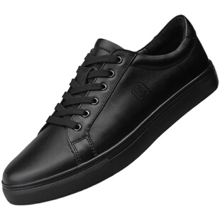 专卖店老人头正品男鞋真皮透气板鞋休闲男鞋圆头百搭鞋小码潮流鞋