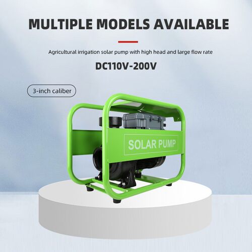 太阳能离心泵DC110v-200v 3inch AC(80V-240V)/DC(80V-400V)灌溉