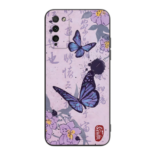 昊淘适用于荣耀30青春版女生mxw-an00大气huawei唯美手机壳。荣誉30Lite素描honor30Lite软MXW-AN00防摔壳