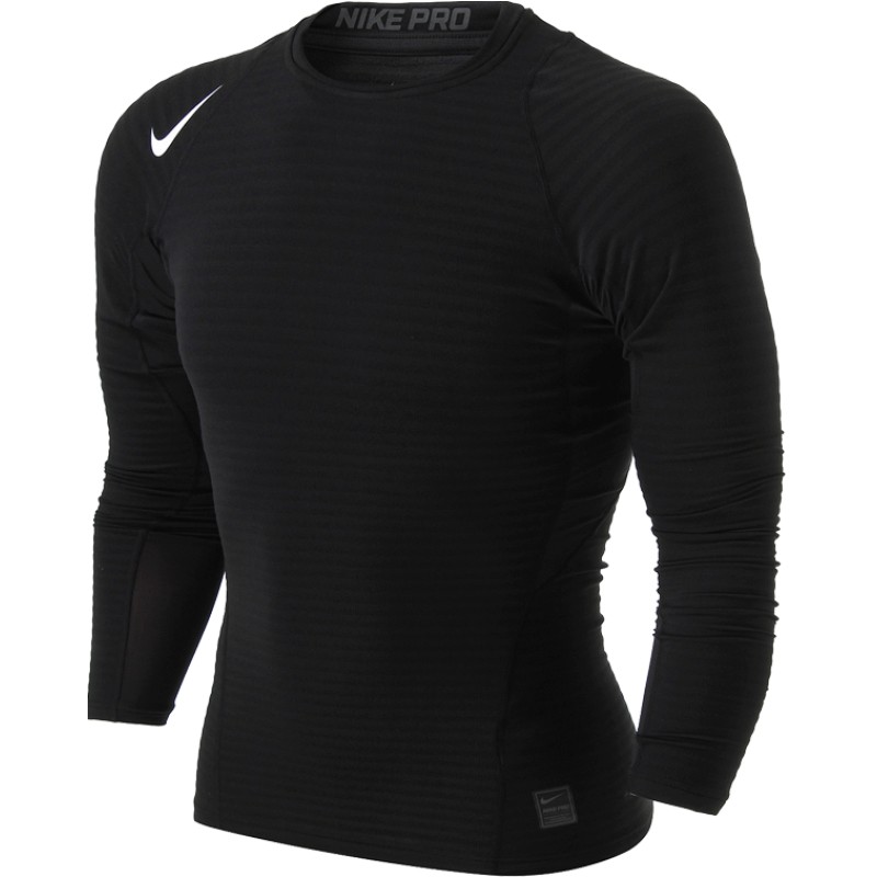 Nike/耐克正品 PRO 新款男子训练长袖运动紧身衣健身服 725030